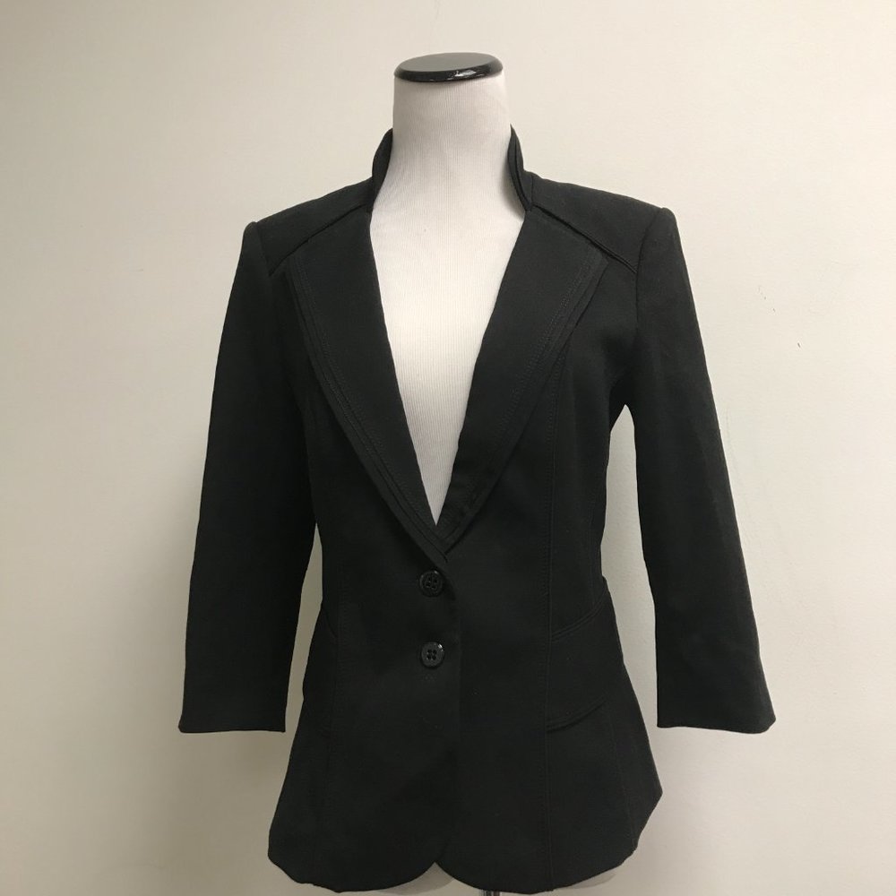 White House Black Market retro style blazer jacket 6